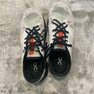 On sneakers just need to be cleaned.